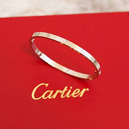 Cartierラブブレス・スモールモデル(WG)23,000円